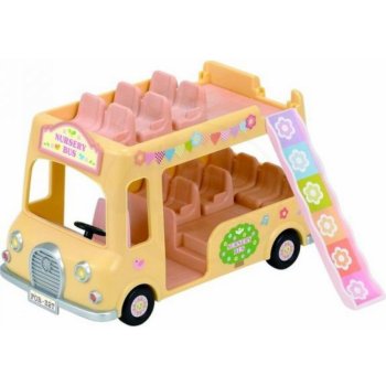 SYLVANIAN FAMILIES Dvoupatrový školní autobus