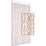 Závěs do dveří TINCA 90x210 cm hnědý – Hledejceny.cz