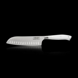 Sandrik Berndorf nůž Santoku ocel čepel 17,5 cm Profi Line Exclusive na sýr ryby maso