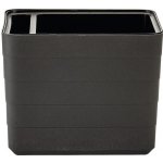 Nohel Garden Truhlík BERBERIS samozavlažovací Antracit 30 x 26 cm – Zbozi.Blesk.cz