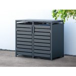 Westmann Kubus 2 plechový 80 x 132 x 116 cm antracit – Zboží Dáma