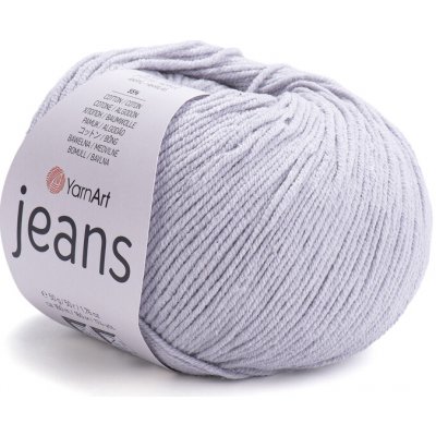 Yarn Art příze YarnArt Jeans 80 pastelově šedá – Hledejceny.cz