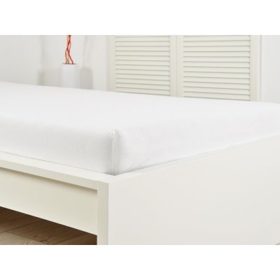 B.E.S. Petrovice Prostěradlo jersey bavlna IDEAL bílé 90x200 – Sleviste.cz