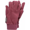 Dětské rukavice Sterntaler Rukavice Project Pure prstové fleece pastelově růžové