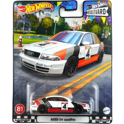 Hot Wheels Premium Boulevard Audi S4 Quattro – Zbozi.Blesk.cz