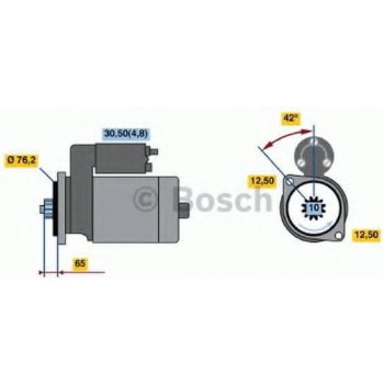 BOSCH Startér BO 0001123014