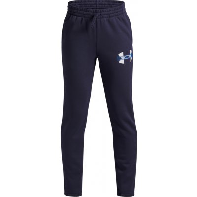 Under Armour RIVAL FLEECE COLORBLOCK Tmavě modrá Bílá – Zboží Dáma