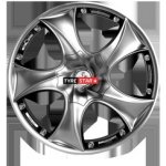 Keskin KT9 8x19 5x112/120 ET45 hyper black lip polished – Hledejceny.cz