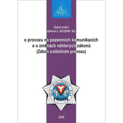 Zákon o provozu na pozemních komunikacích (Zákon o silničním provozu) č. 361/2000 Sb. – Zboží Mobilmania