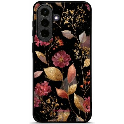 Mobiwear Glossy Samsung Galaxy A57 5G G171G zlatavé lístky a květy – Hledejceny.cz