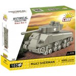 COBI 3089 tank Sherman M4A1 – Zboží Dáma