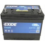 Exide Excell 12V 70Ah 540A EB705 | Zboží Auto