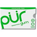 PÜR Žvýkačky bez aspartamu Spearmint s xylitolem, bez cukru 9 ks – Hledejceny.cz