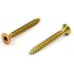 Univerzální vrut do dřeva 6x45 TORX zinek žlutý – Hledejceny.cz