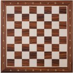 Šachová deska - Palisandr / javor číslo 6 - 54x54 cm, pole 58 mm – Zboží Dáma