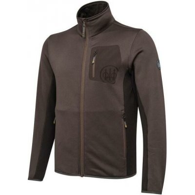 Mikina Beretta Smartech EVO Fleece Brown Bark – Zboží Mobilmania