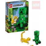 LEGO® Minecraft® 21156 Velká figurka Creeper a Ocelot – Zboží Dáma