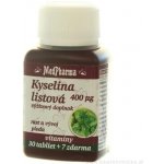 MedPharma Kyselina listová 400 µg 30+7 tablet – Hledejceny.cz