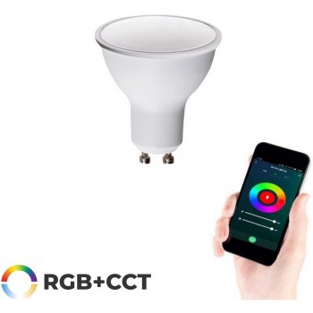Kanlux LED žárovka SMART 4,7W GU10 RGB+CCT Bluetooth TUYA 33643