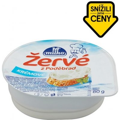 Milko Žervé z Poděbrad krémové 80g – Sleviste.cz