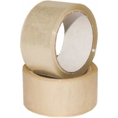 2pack Lepící páska 48 mm x 66 m transparent – Zboží Živě