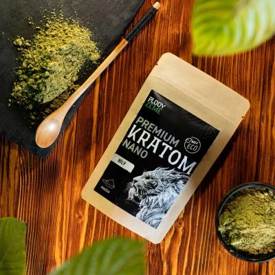Plody Země Kratom nano premium White Bílý 100 g – Zboží Dáma