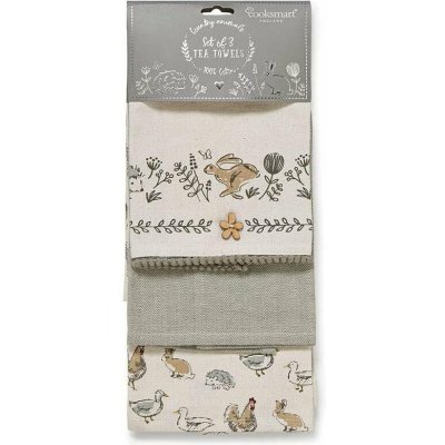 Cooksmart Country Animals 45 x 65 cm 3 ks – Zboží Dáma