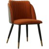 Jídelní židle MOB Rodon terakota / šedá