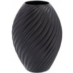 Porcelánová váza River Black, 26 cm - MORSØ – Hledejceny.cz