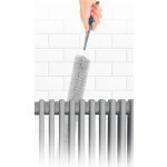 Goodhome Kartáč na radiátor pevný ale flexibilní 50cm zelená rukojeť – Hledejceny.cz