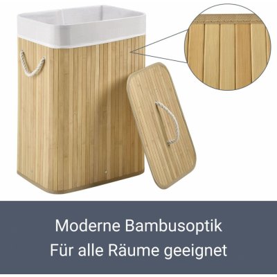 Juskys Bamboo Curly 72 l natural – Hledejceny.cz