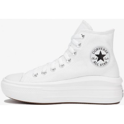 Converse Chuck Taylor All Star Move Platform white natural ivory black – Zbozi.Blesk.cz