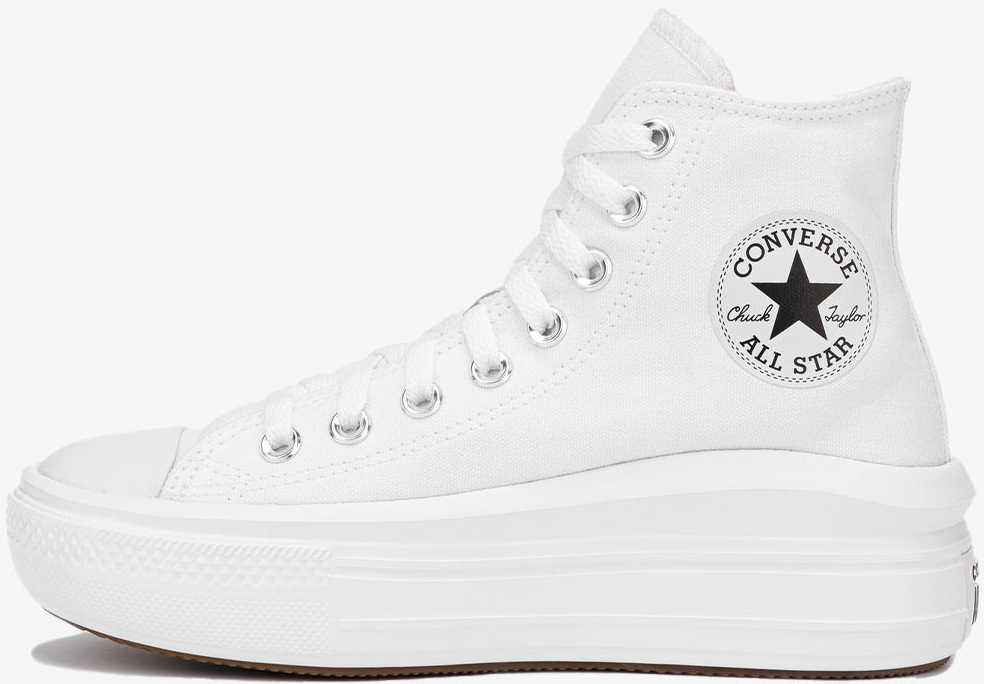 Converse Chuck Taylor All Star Move Platform white natural ivory black