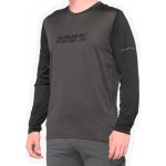 100% Ridecamp dlouhý rukáv Black/Charcoal pánský – Zboží Dáma