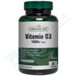 Natures Aid Vitamín D3 1000mcg vegan 60 tablet – Hledejceny.cz