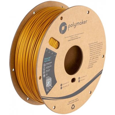 Polymaker PolyLite Metalic PLA Pro 1,75 mm 1 kg Zlatá – Zboží Živě