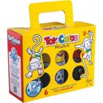 Toy Color Prstové barvy 6 ks 80 ml – Sleviste.cz