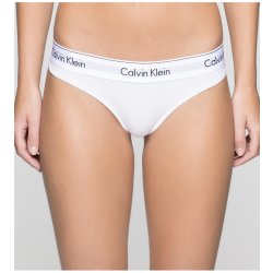 Calvin Klein Dámská tanga Modern cotton bílá
