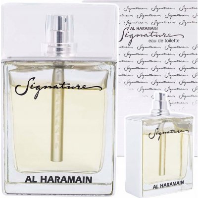 Al Haramain Signature Silver toaletní voda unisex 100 ml – Zboží Mobilmania