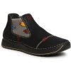 Dámské kotníkové boty Rieker kotníková obuv s elastickým prvkem 51592-00 black
