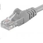 PremiumCord sputp02 Patch UTP RJ45-RJ45 level 5e, 2m, šedý – Sleviste.cz