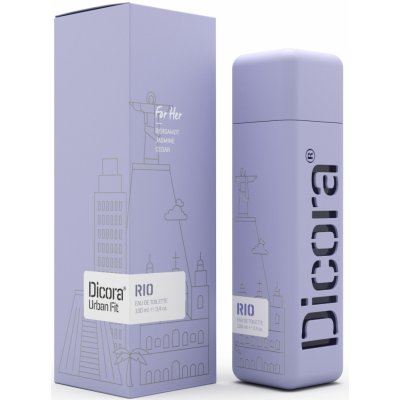 Dicora Urban Fit Rio toaletní voda dámská 100 ml – Hledejceny.cz