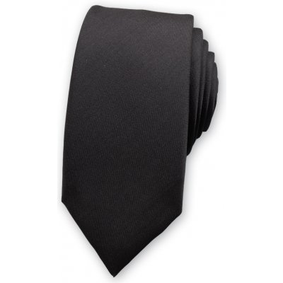 Avantgard kravata Slim Černá MAT 551 23 – Zboží Mobilmania