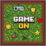 Godan Ubrousky papírové Game On 33x33cm 20ks – Zboží Dáma