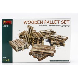 Miniart Wooden Pallet Set 49016 1:48
