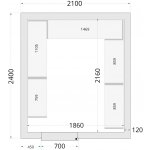Enofrigo INFINITY STD 650 SLIM 104 lahví – Hledejceny.cz