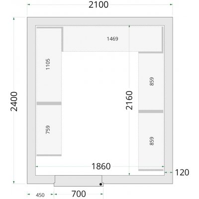 Enofrigo INFINITY STD 650 SLIM 104 lahví – Hledejceny.cz