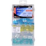 Compass Pojistky nožové sada 120ks 7,5/10/15/20/25/30Amp, 07527 – Zboží Mobilmania