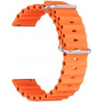 Madvell Silikonový řemínek makaron oranžová – Zboží Dáma