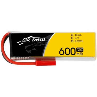 Tattu Akumulator 30C 1S1P JST 3.7 V 600 mAh